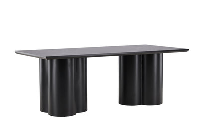 Esstisch Olivia in Schwarz, 200cm
