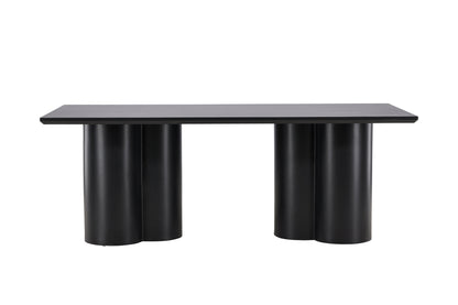 Esstisch Olivia in Schwarz, 200cm
