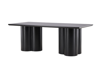 Esstisch Olivia in Schwarz, 200cm
