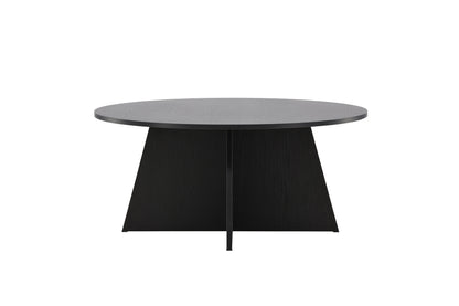 Bootcut Sofatisch aus MDF in Schwarz