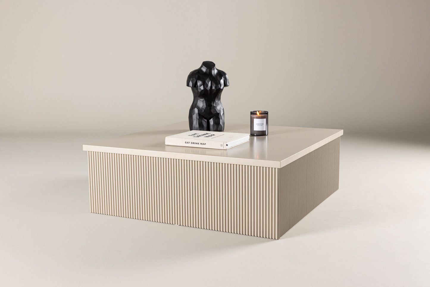 Lenox Couchtisch aus MDF in Beige
