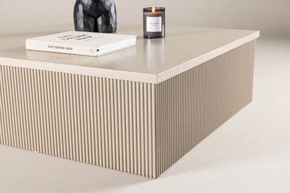 Lenox Couchtisch aus MDF in Beige