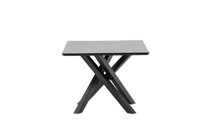 Piazza Couchtisch aus MDF in Schwarz
