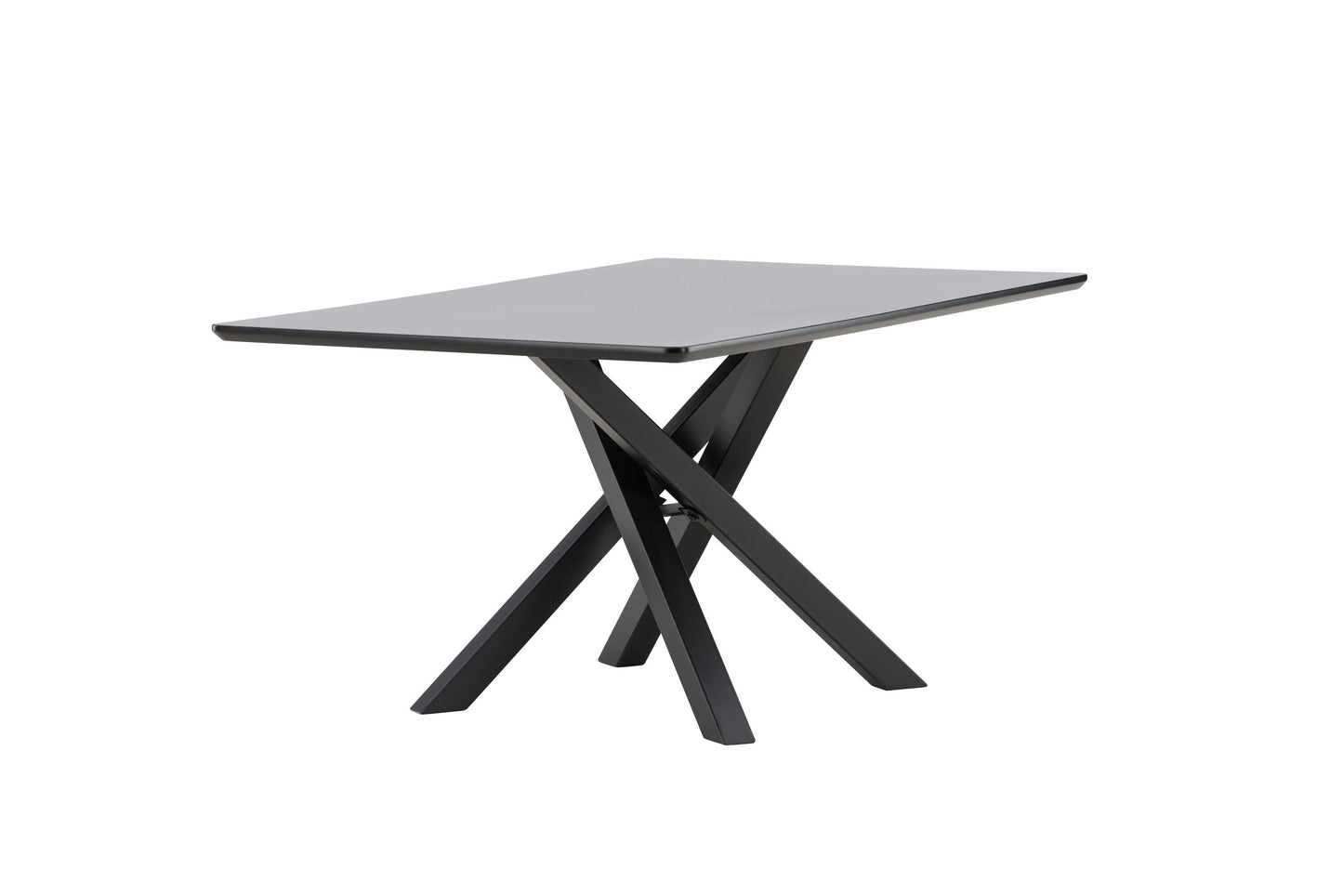 Piazza Couchtisch aus MDF in Schwarz