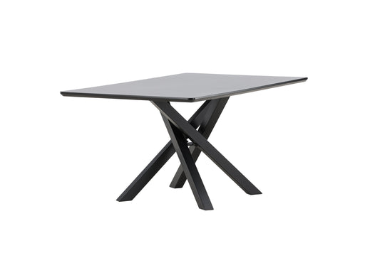 Piazza Couchtisch aus MDF in Schwarz