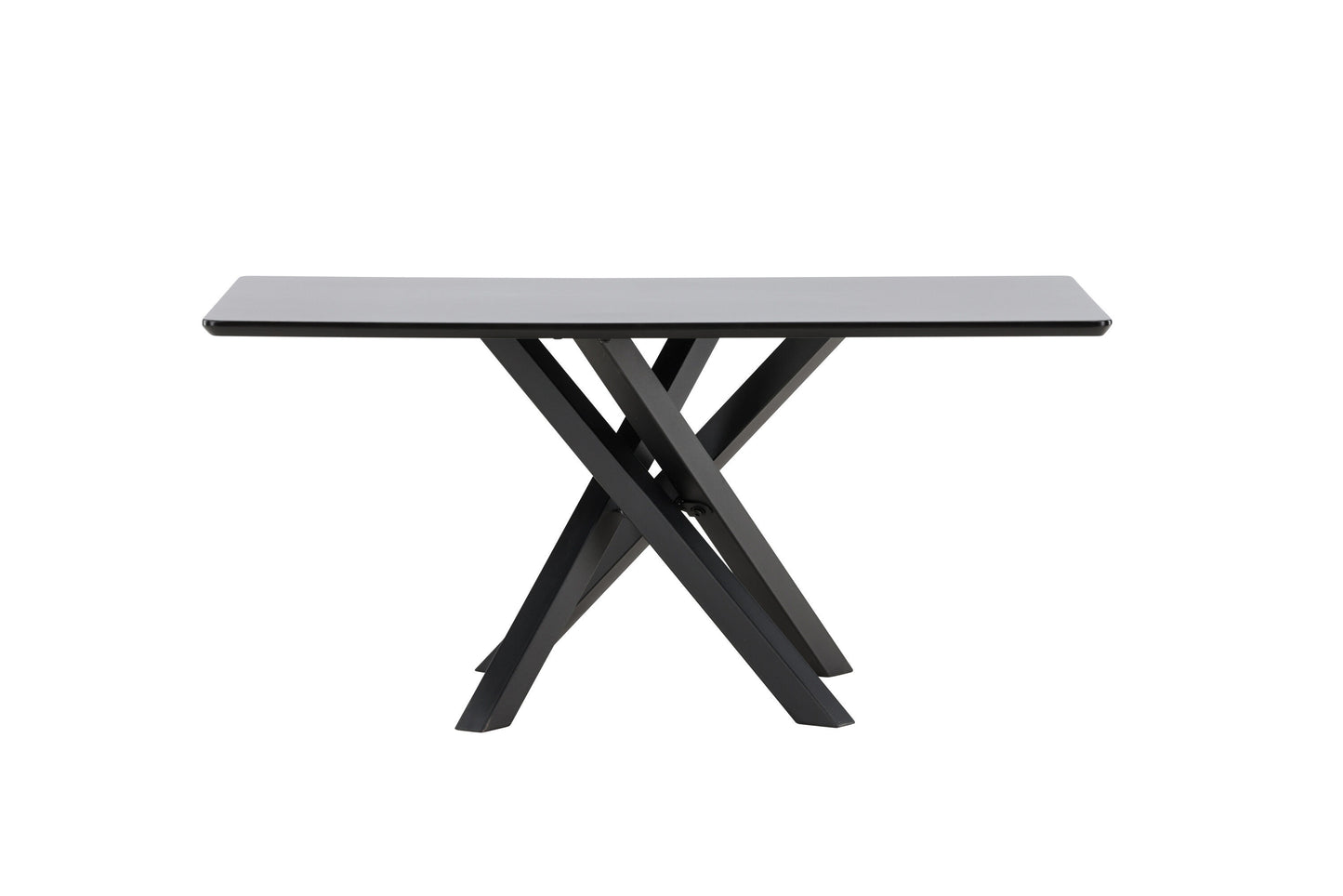 Piazza Couchtisch aus MDF in Schwarz