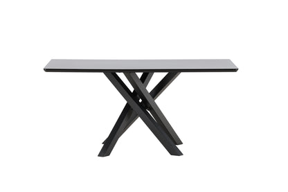 Piazza Couchtisch aus MDF in Schwarz