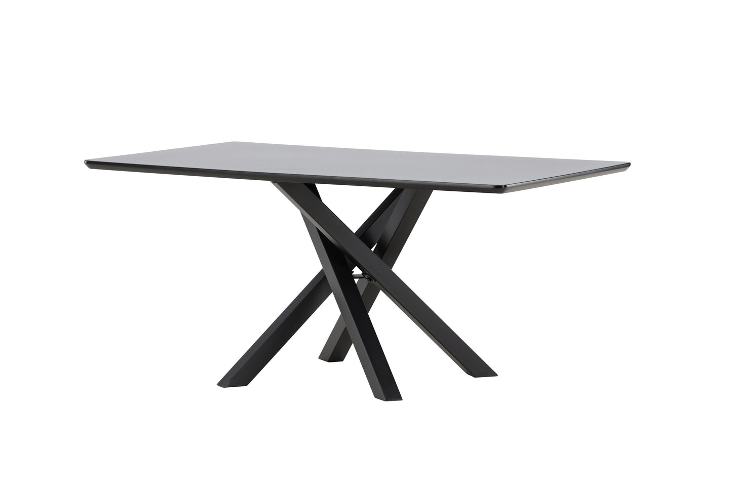 Piazza Couchtisch aus MDF in Schwarz