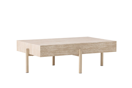 Vadholmen Couchtisch in Travertin-Optik, FSC 100%