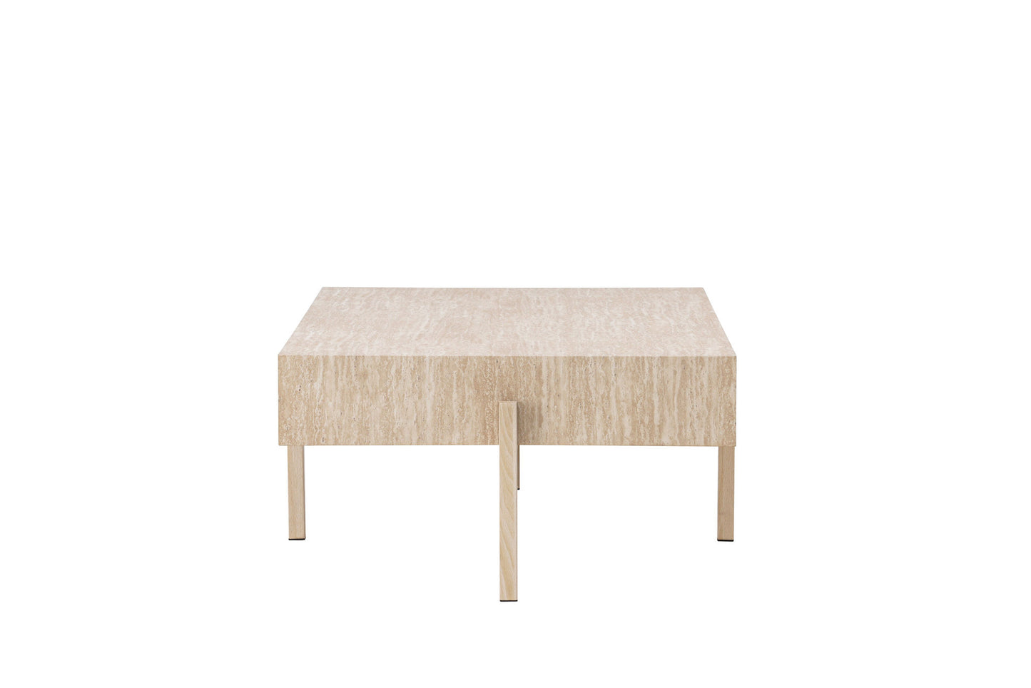 Vadholmen Couchtisch in Travertin-Optik, FSC 100%
