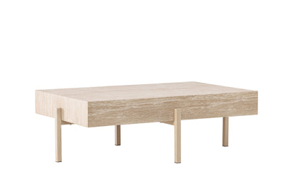 Vadholmen Couchtisch in Travertin-Optik, FSC 100%