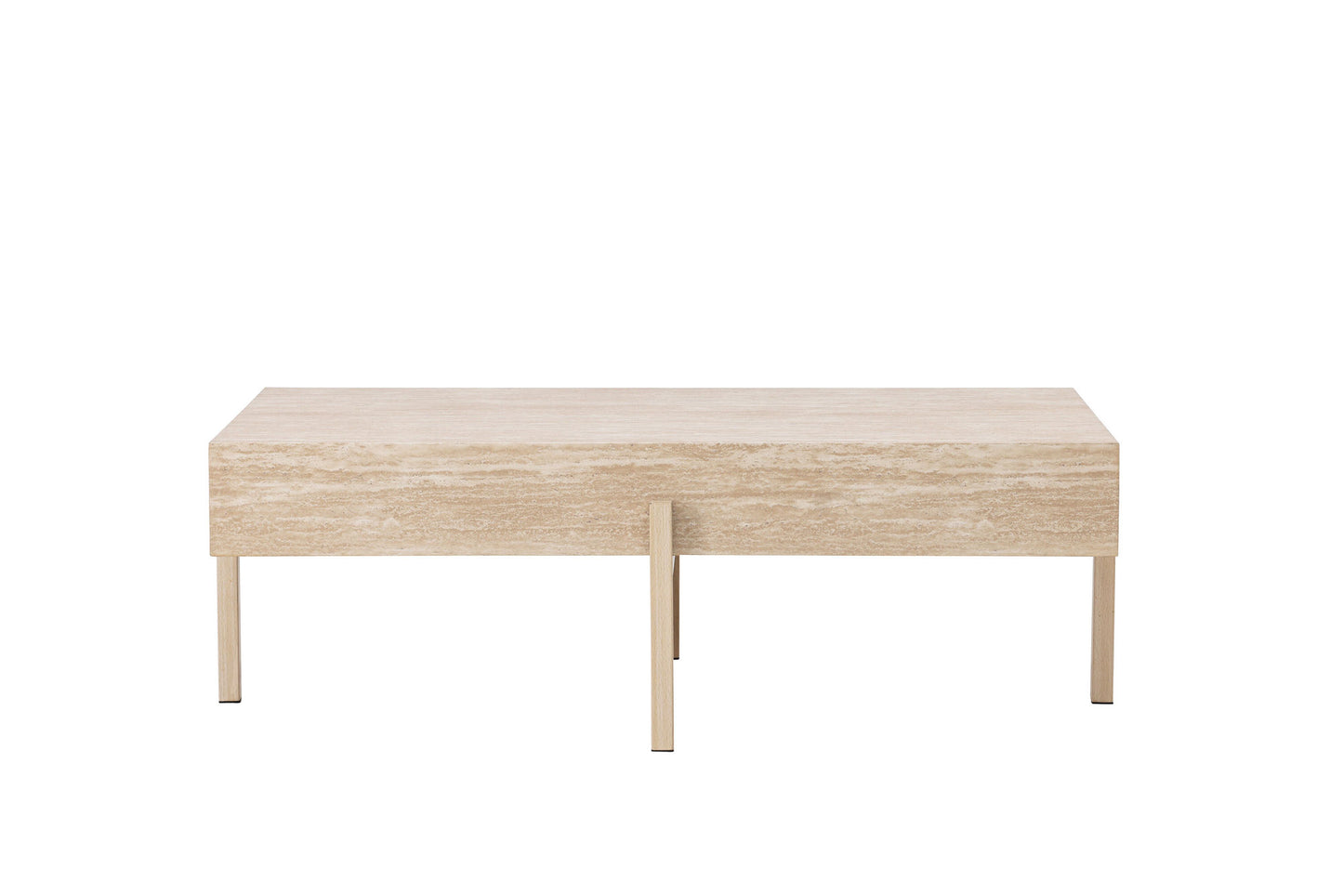Vadholmen Couchtisch in Travertin-Optik, FSC 100%
