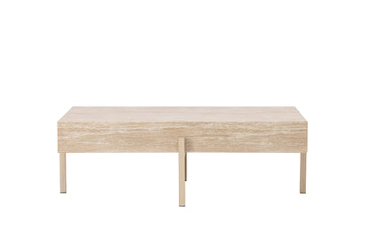 Vadholmen Couchtisch in Travertin-Optik, FSC 100%