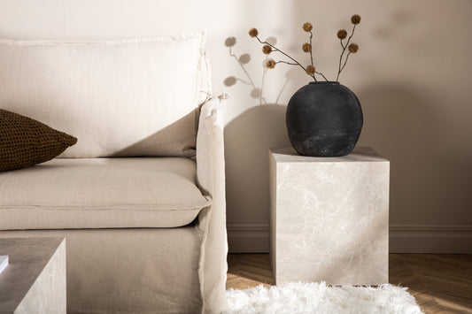 York High Couchtisch aus MDF in Beige