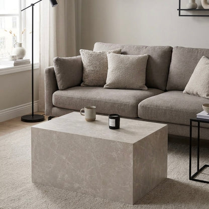Couchtisch York in Marmor-Optik