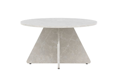 Bootcut Couchtisch in Marmor-Optik aus MDF