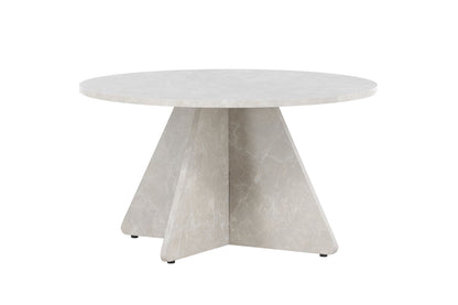 Bootcut Couchtisch in Marmor-Optik aus MDF