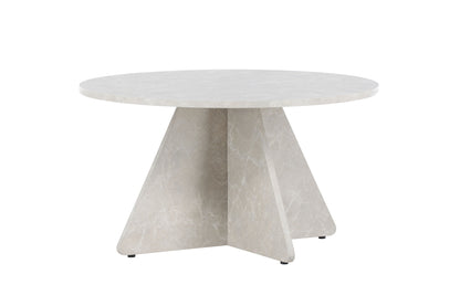 Bootcut Couchtisch in Marmor-Optik aus MDF