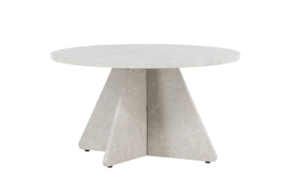 Bootcut Couchtisch in Marmor-Optik aus MDF