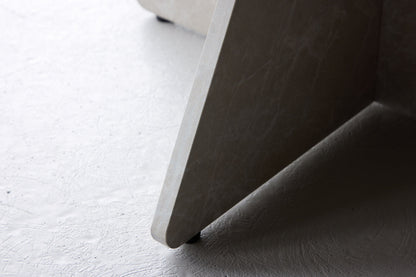 Bootcut Couchtisch in Marmor-Optik aus MDF