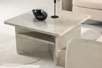 Ålesund Couchtisch aus MDF in Marmoroptik