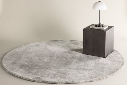 Blanca Teppich Rund, Grau, Ø200cm