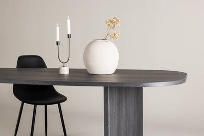 Grönvik Esstisch in Schwarz, 220cm