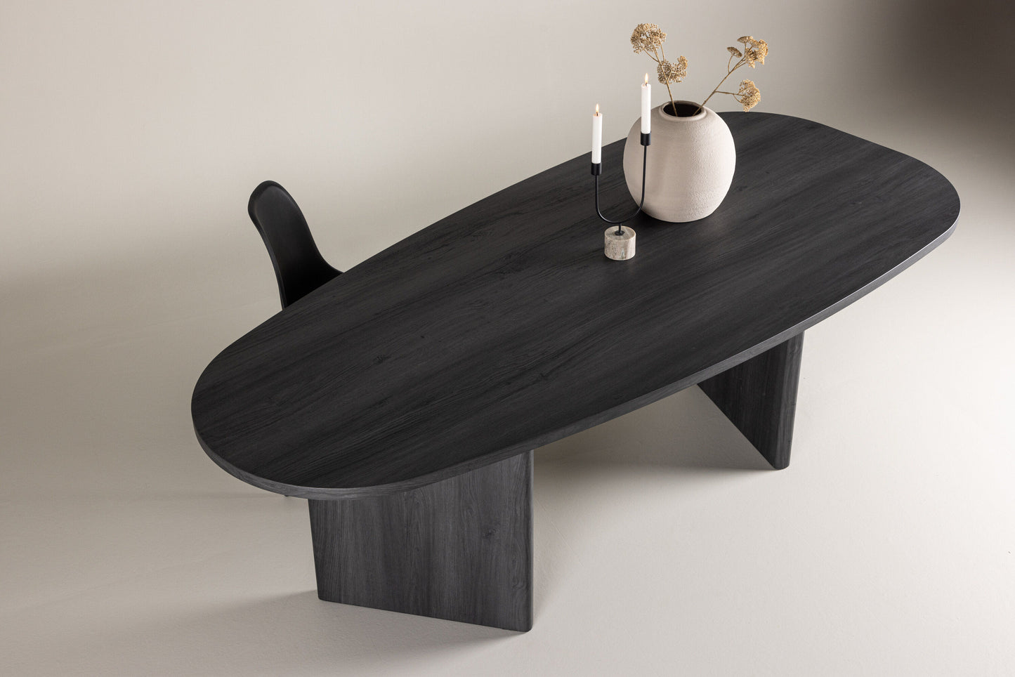 Grönvik Esstisch in Schwarz, 220cm
