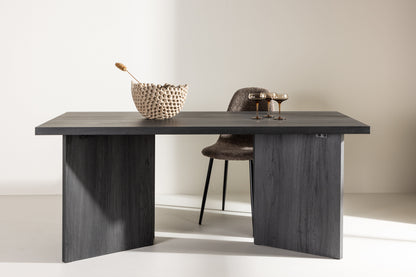 Bassholmen Esstisch in Schwarz, 180cm
