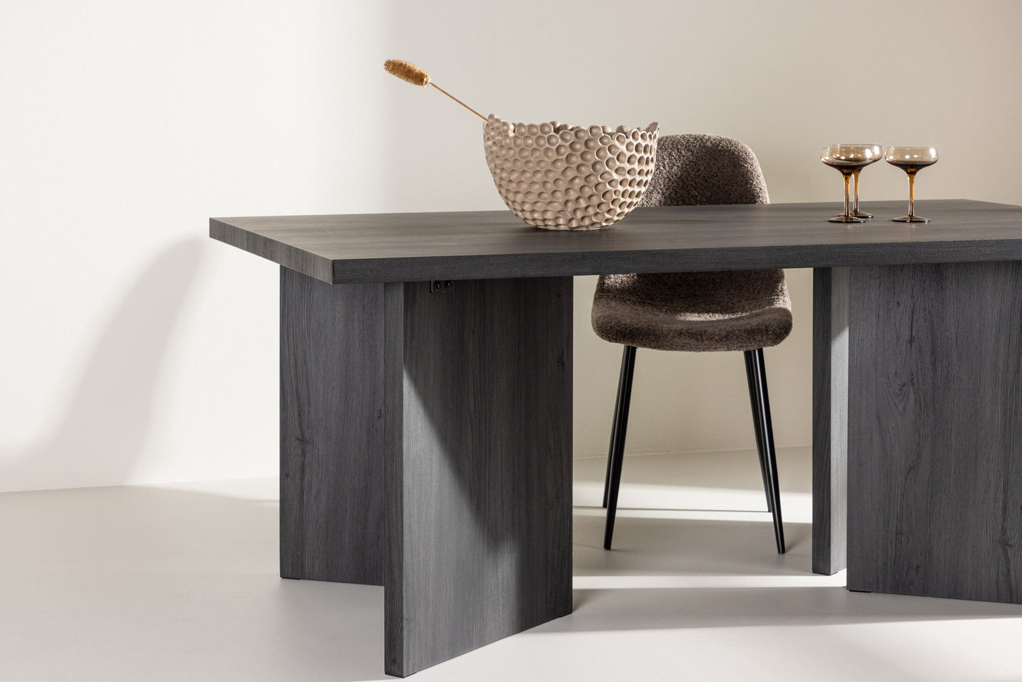 Bassholmen Esstisch in Schwarz, 180cm