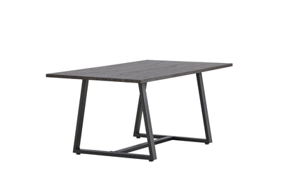 Plankton Couchtisch aus MDF/Stahl in Schwarz