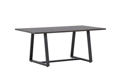 Plankton Couchtisch aus MDF/Stahl in Schwarz