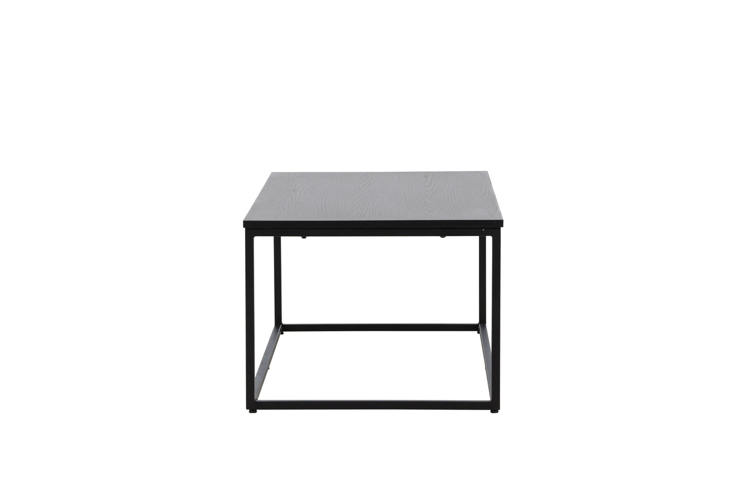 Mallan Couchtisch aus Stahl/MDF in Schwarz