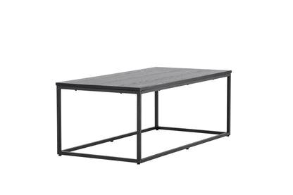 Mallan Couchtisch aus Stahl/MDF in Schwarz