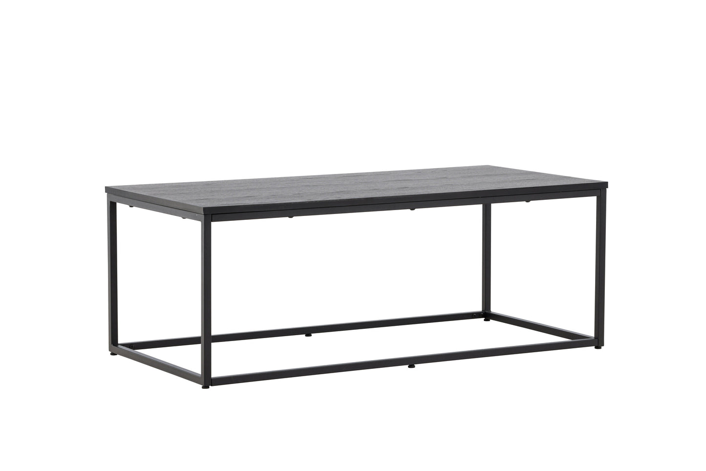 Mallan Couchtisch aus Stahl/MDF in Schwarz