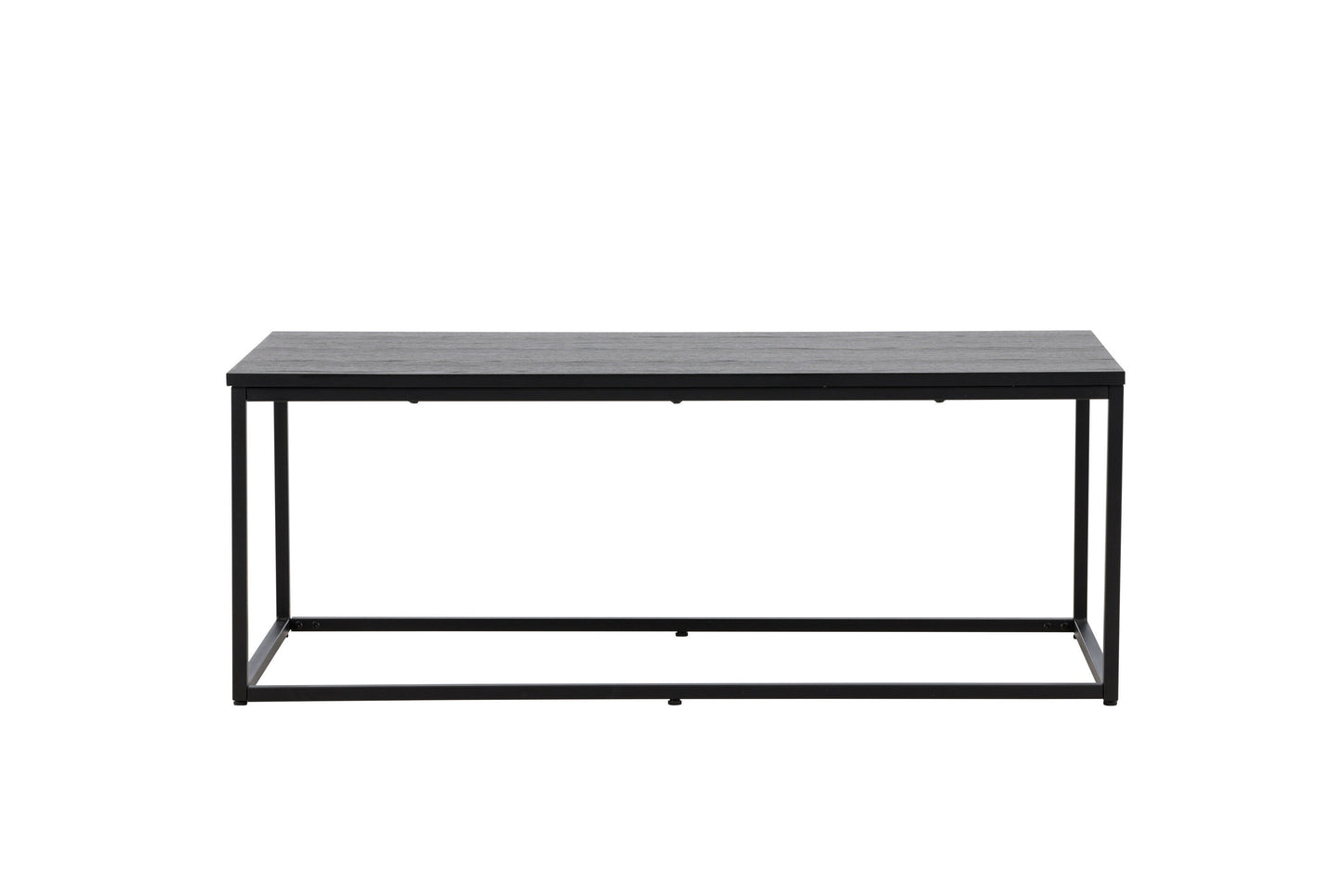 Mallan Couchtisch aus Stahl/MDF in Schwarz