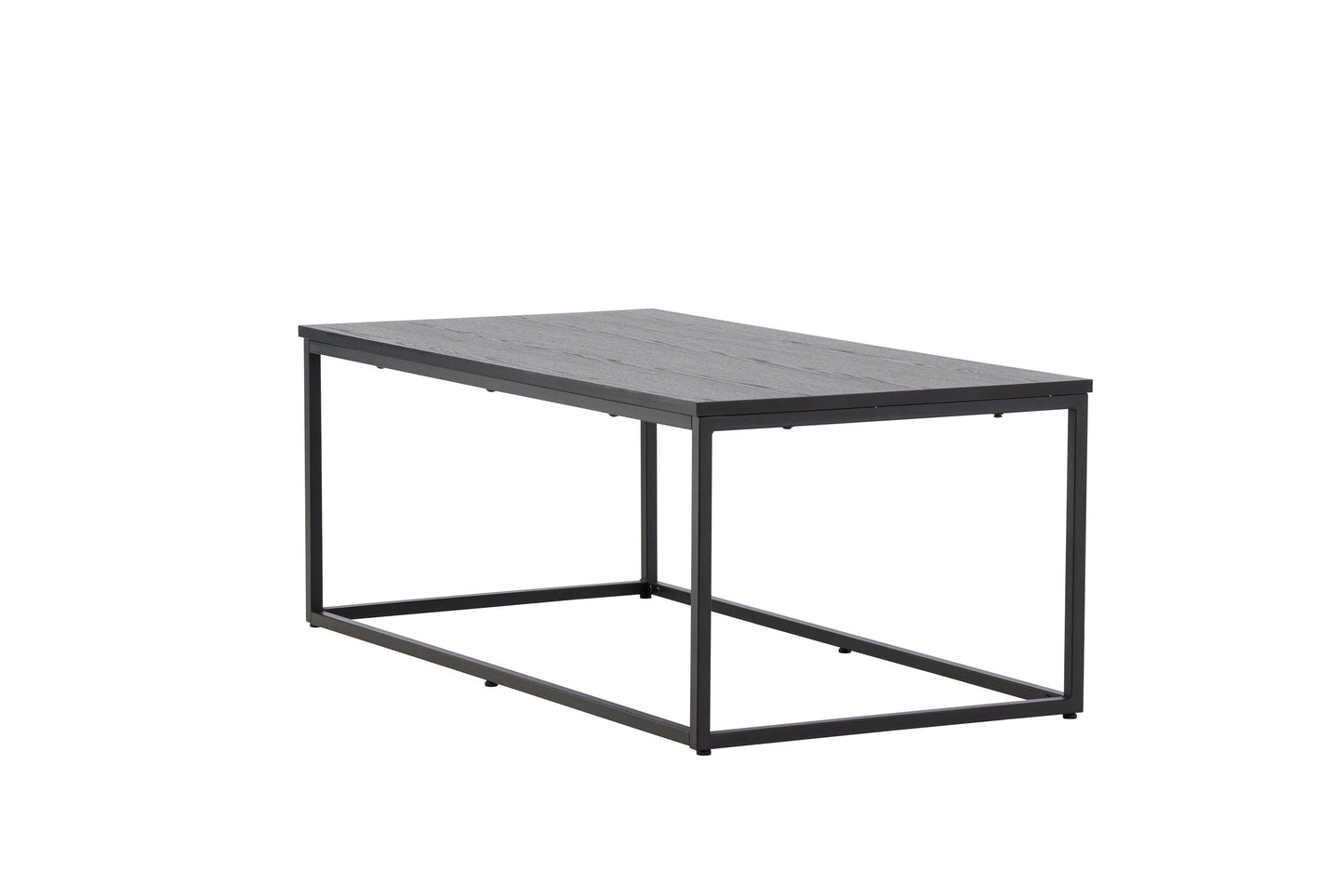 Mallan Couchtisch aus Stahl/MDF in Schwarz