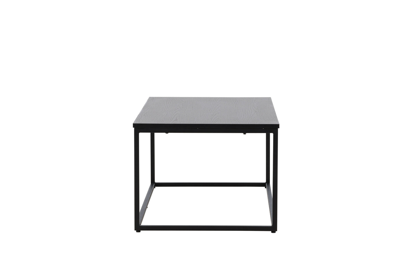 Mallan Couchtisch aus Stahl/MDF in Schwarz