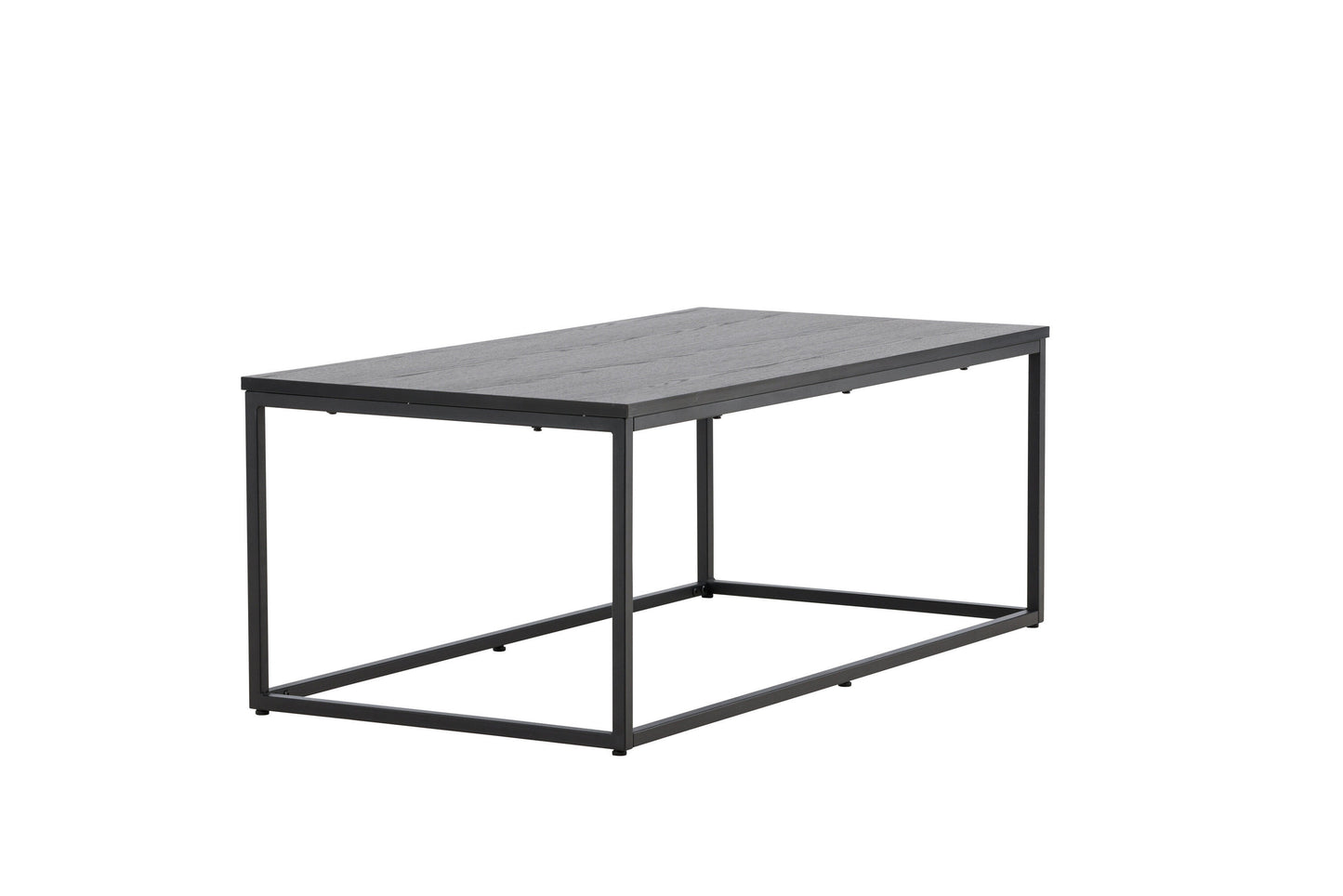 Mallan Couchtisch aus Stahl/MDF in Schwarz