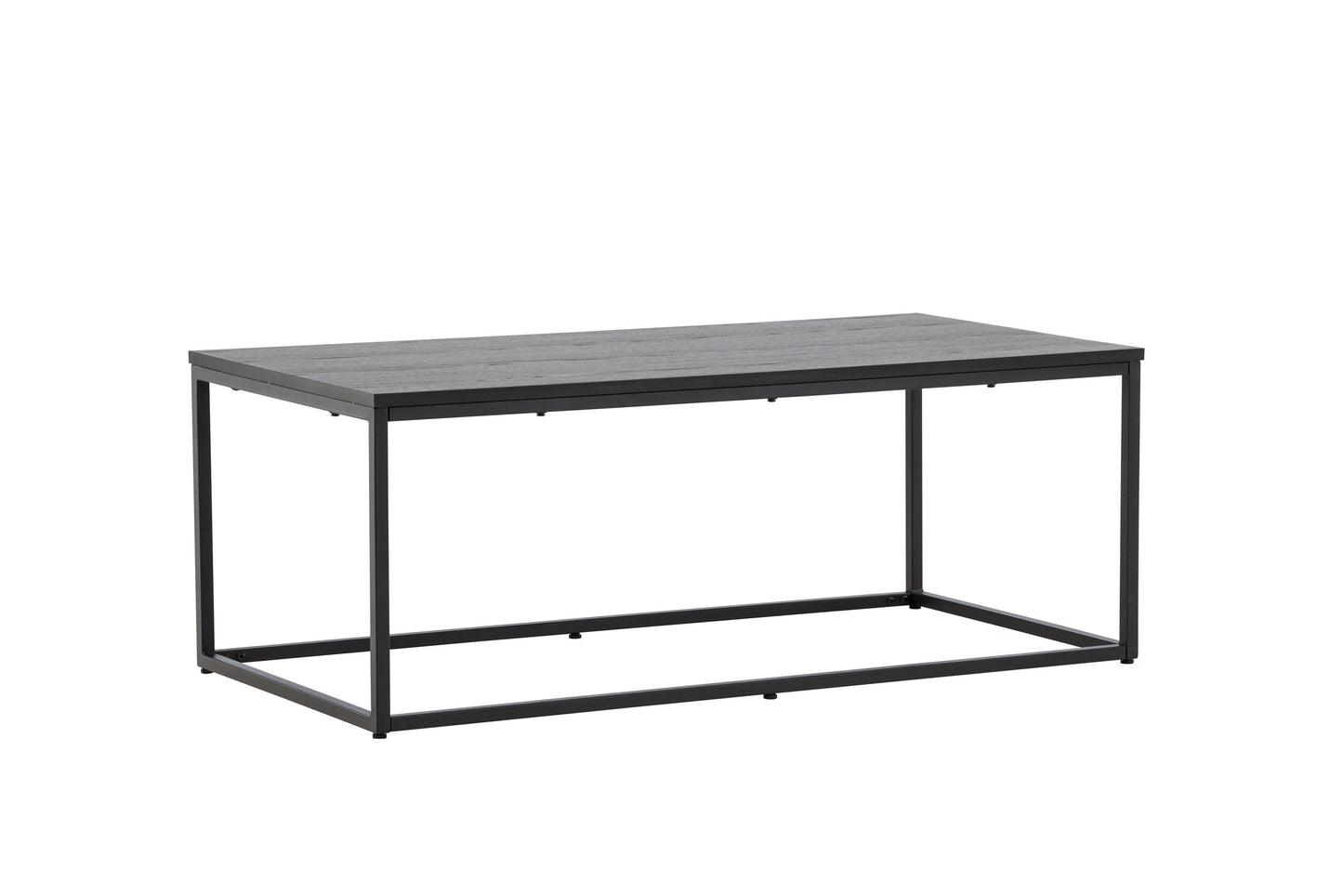 Mallan Couchtisch aus Stahl/MDF in Schwarz
