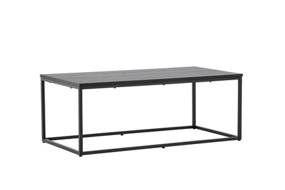 Mallan Couchtisch aus Stahl/MDF in Schwarz
