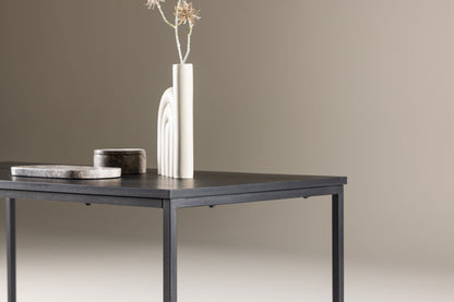 Mallan Couchtisch aus Stahl/MDF in Schwarz