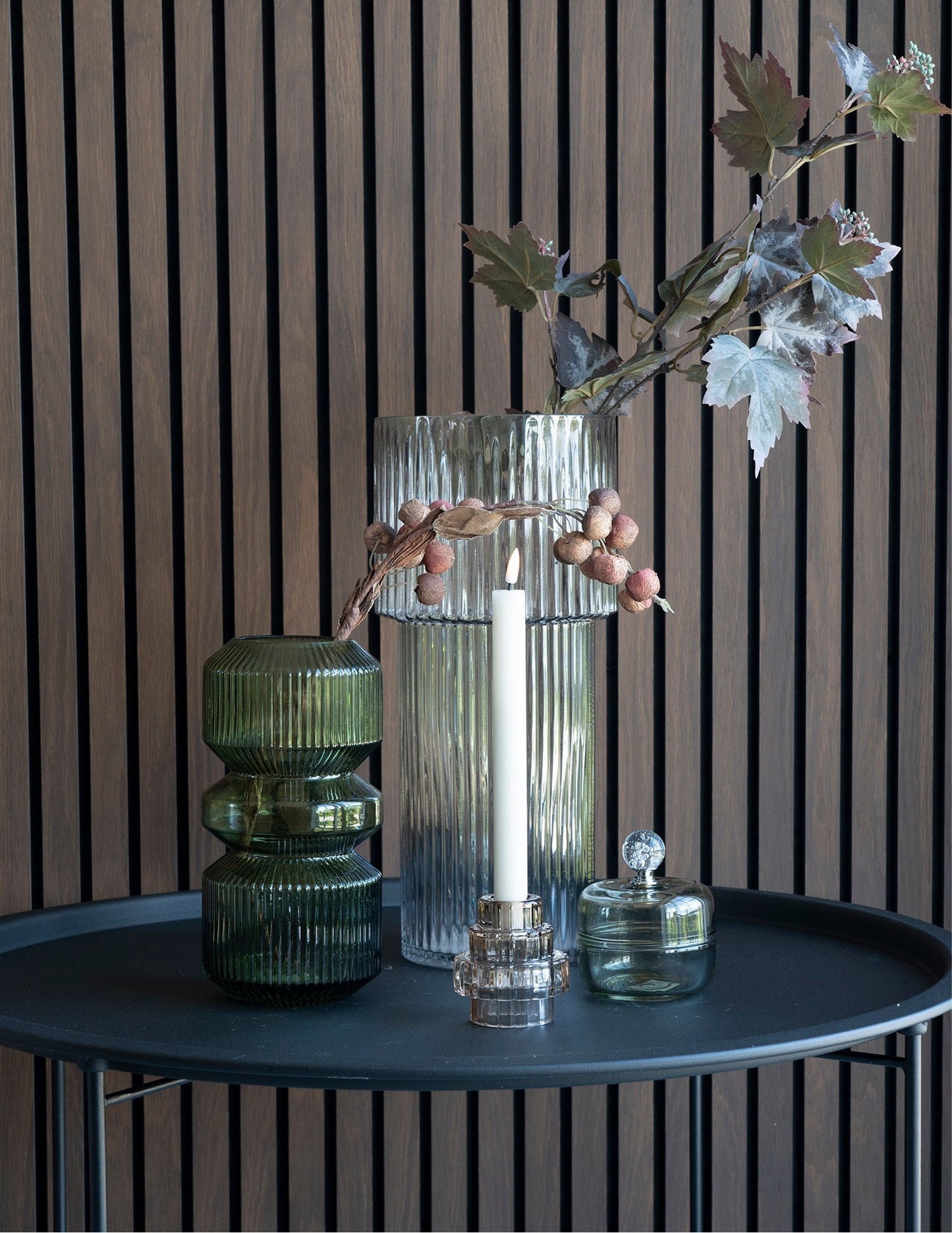Andra Vase, mundgeblasenes Glas
