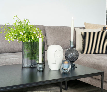 Melania Vase, Rauchglas