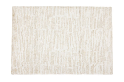 Milos Teppich, Weiß/Beige, 395cmx295cm