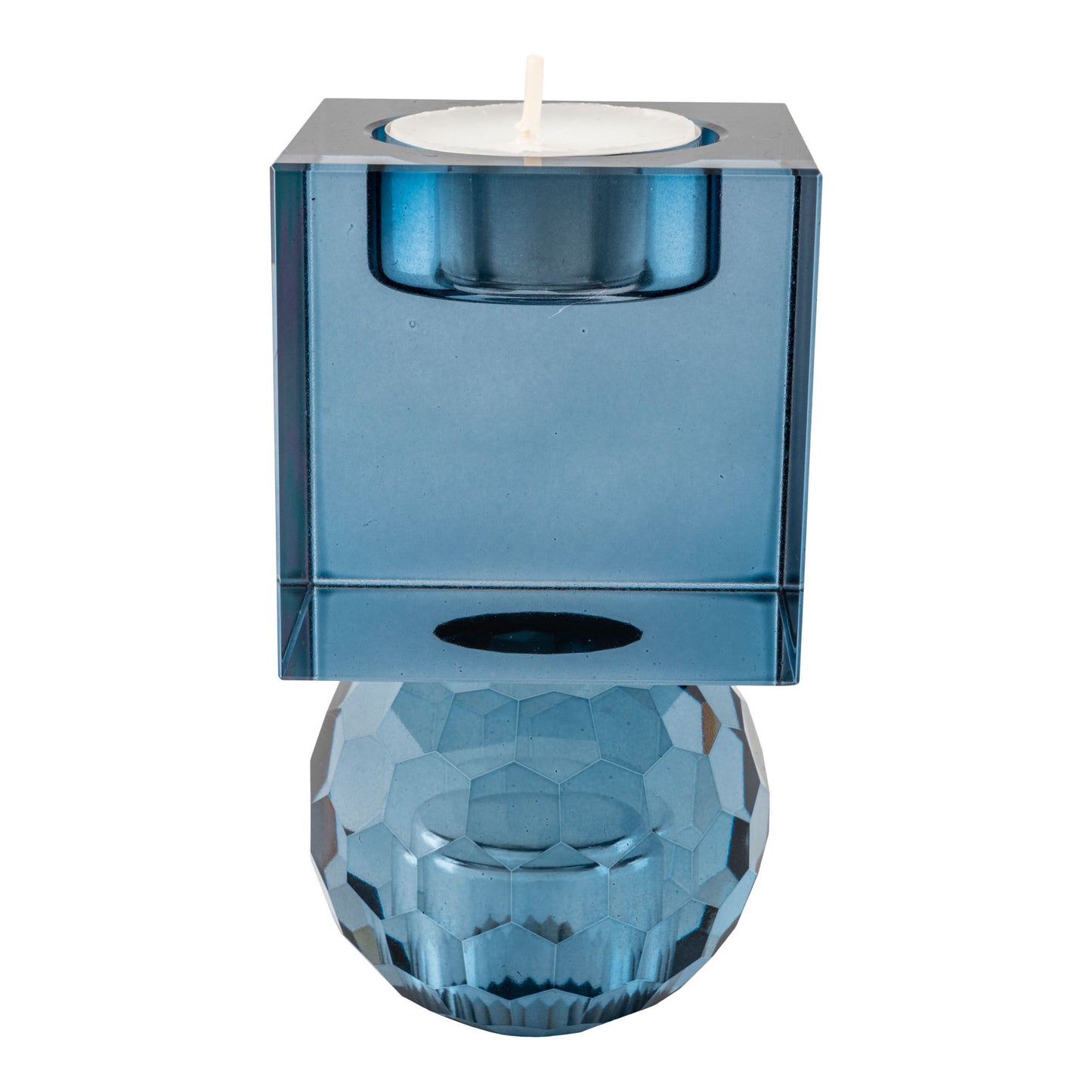 Mois Kerzenhalter wendbar, Glas, 11,5cm