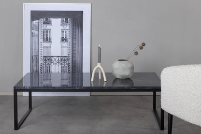 Estelle Couchtisch aus Marmor in Schwarz