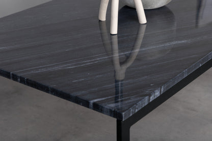 Estelle Couchtisch aus Marmor in Schwarz