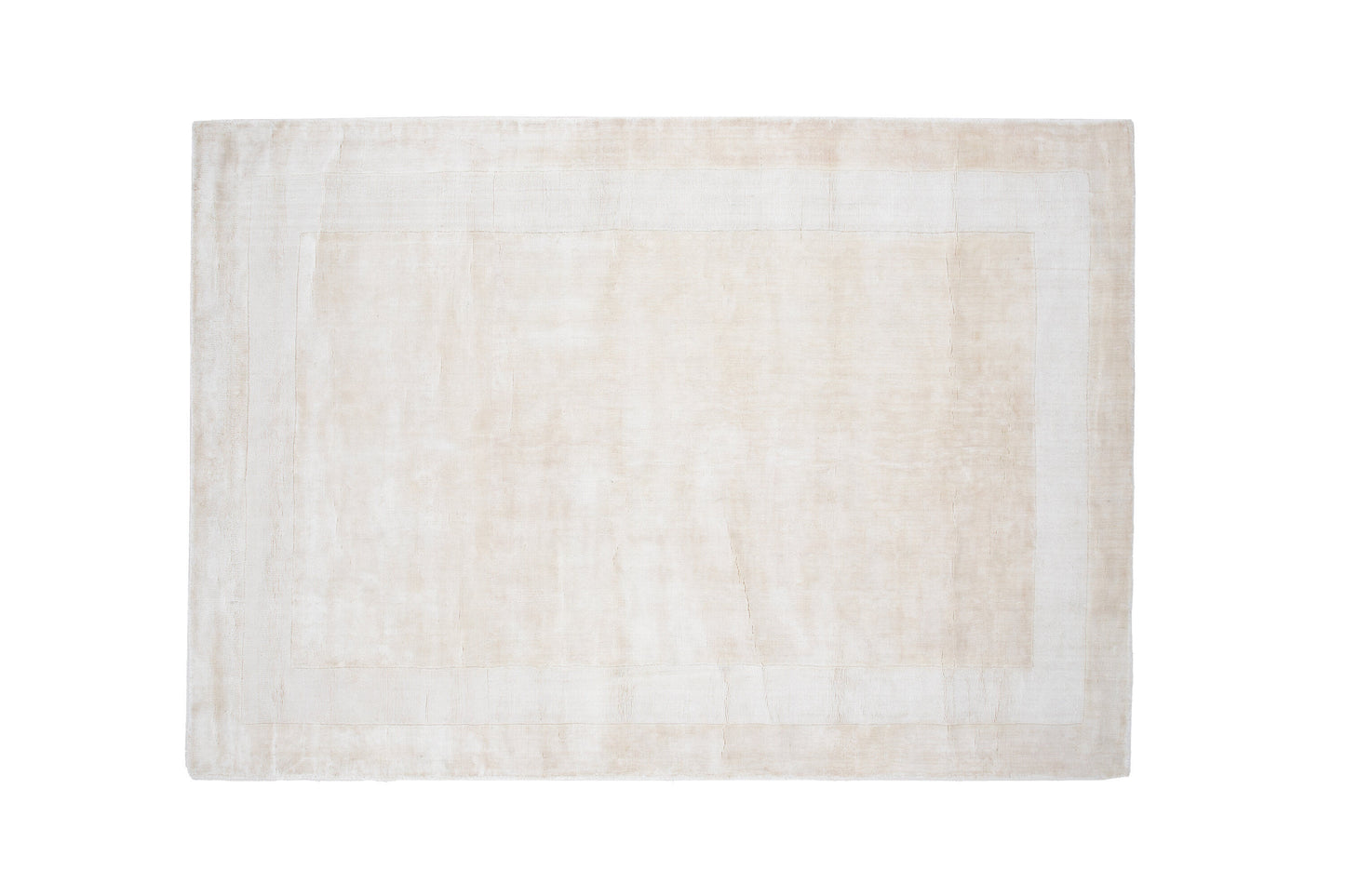 Boston Viskose Teppich, Weiß, 230x160cm