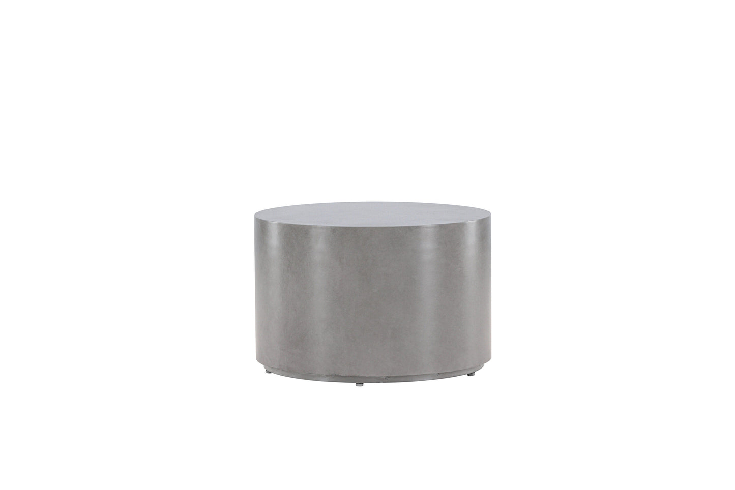 Lissabon Sofatisch aus Aluminium in Silber/Grau